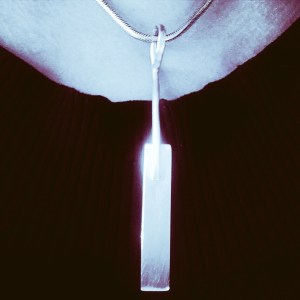 Silver Pendant - Linear series